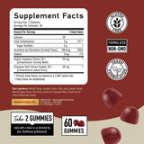 Gommes vegan et sans OGM, sans gluten, formulation soignée