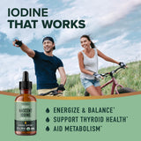 SMNutrition gouttes d'iode organique, dosage précis et absorption facilitée.