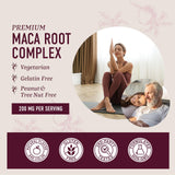 Gommes végétariennes sans OGM, sans colorants artificiels, Maca SMNutrition.