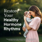 Bouteille SMNutrition Myo-Inositol et D-Chiro Inositol ouverte avec capsules prêtes.