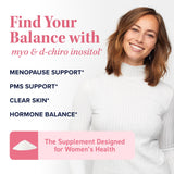SMNutrition Myo-Inositol et D-Chiro Inositol, cuillère-doseuse pour dosage précis.