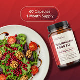 Étiquette avec logo SMNutrition et design clair, garantissant qualité.