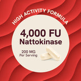 Gélules SMNutrition nattokinase 200 mg – prise facile avec un verre d’eau.