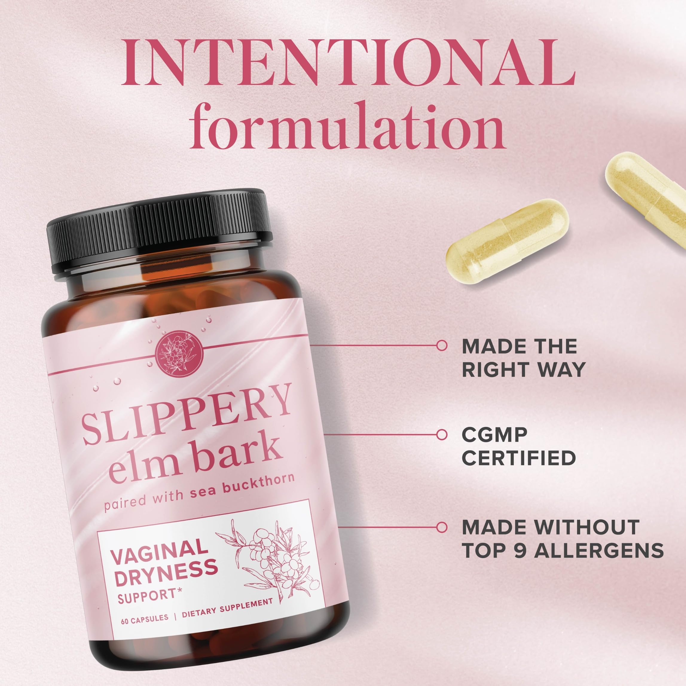 SMNutrition combinaison orme glissant – capsules visibles et pratique