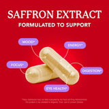 SMNutrition Safran emballage: 90 capsules et présentation claire du produit
