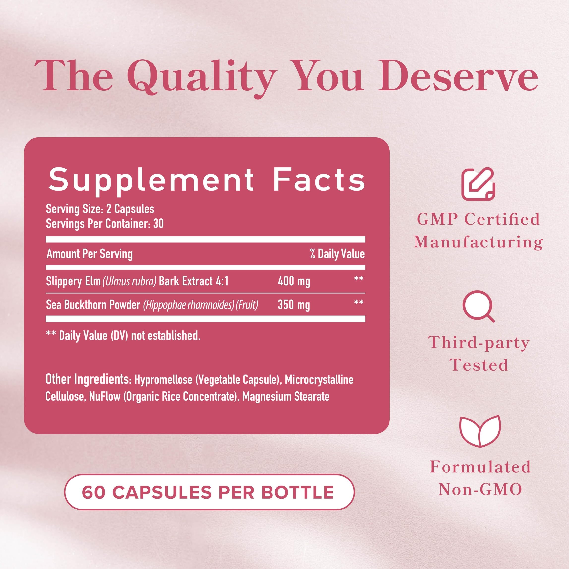 SMNutrition certification indépendante – étiquette et contrôle de qualité