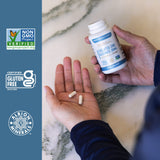 SMNutrition Zinc Chelaté Bisglycinate 30 mg — flacon offrant 4 mois d'utilisation.