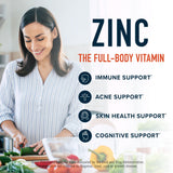 SMNutrition Zinc-Copper chelate tableau visuel montrant l équilibre des minéraux.