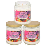 Bougie Smoke Odor Exterminator Patchouli Ambre, ensemble de trois pour une ambiance chaleureuse durable