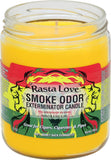 Bougie Smoke Odor Exterminator Rasta Love neutralisant les odeurs domestiques