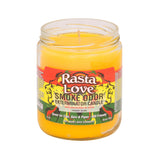 Bougie Smoke Odor Exterminator 13oz Rasta Love éliminant les odeurs et parfumant l’espace