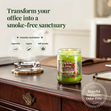 Smoke Odor Exterminator Hippie Love, flamme-bougie: diffusion agréable et durable.