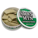 Smokey Mountain Poche Caféinée Menthe Arctique, alternative sans tabac et sans nicotine.