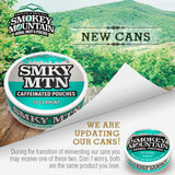 Smokey Mountain sachets menthe poivrée, texture naturelle pour une dégustation agréable.