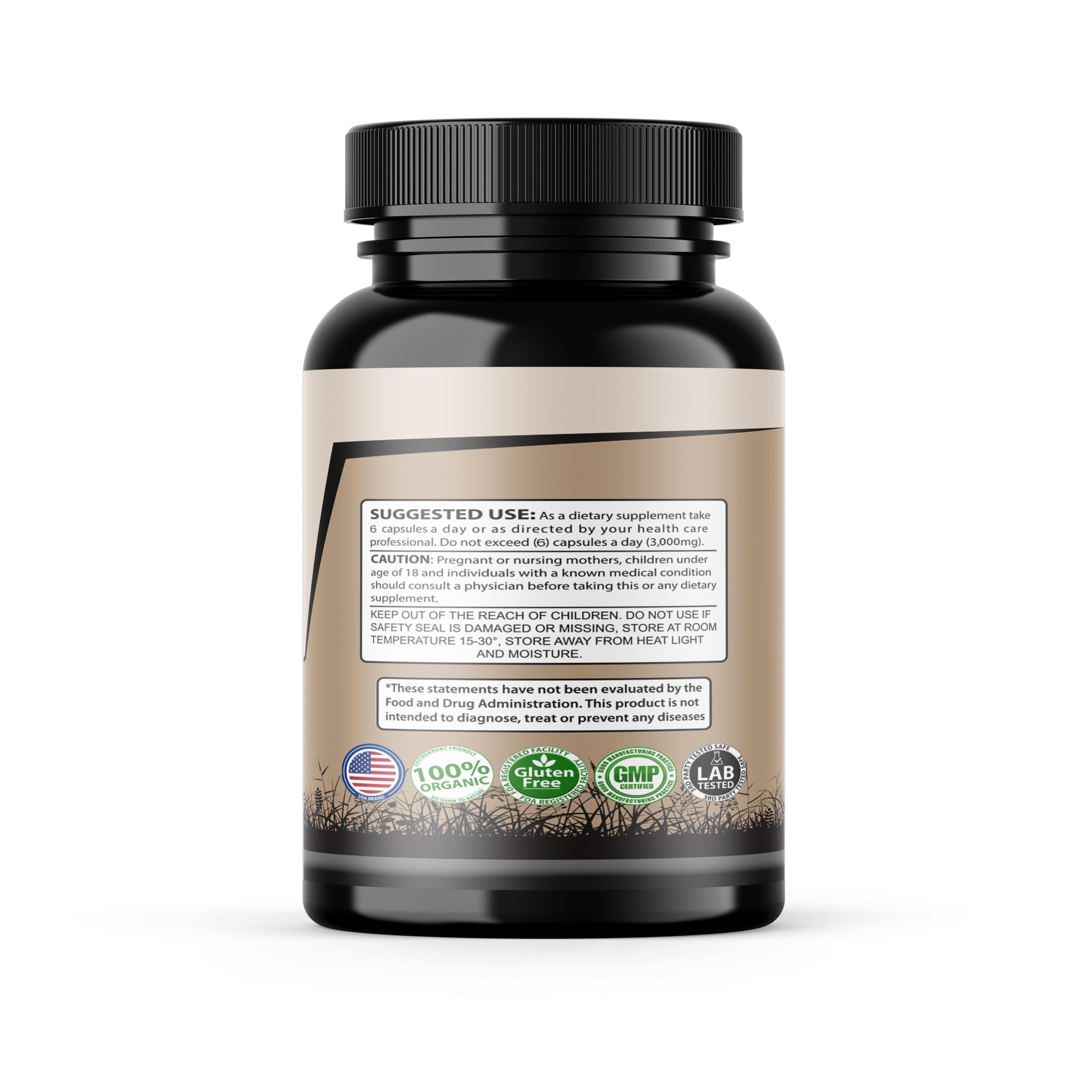SMSHEALTHPRODUCTS – Bouchon de sécurité et flacon pratique.