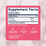Dose quotidienne de 2000 mg Myo-Inositol dans SMNutrition.