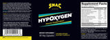 SNAC HypOxygen – étiquette du flacon avec informations et bénéfices potentiels.