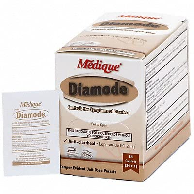 SNANA médicament anti-diarrhéique PK24, boîte compacte idéale pour le premier secours et les voyages.