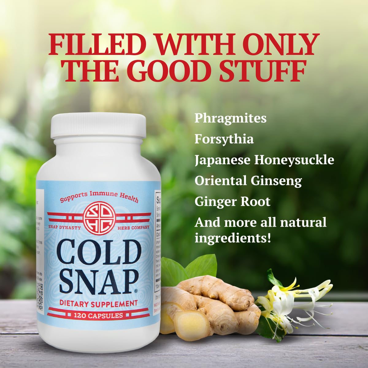Snap Dynasty Cold Snap : capsules sans contre-indications pour tous les âges.