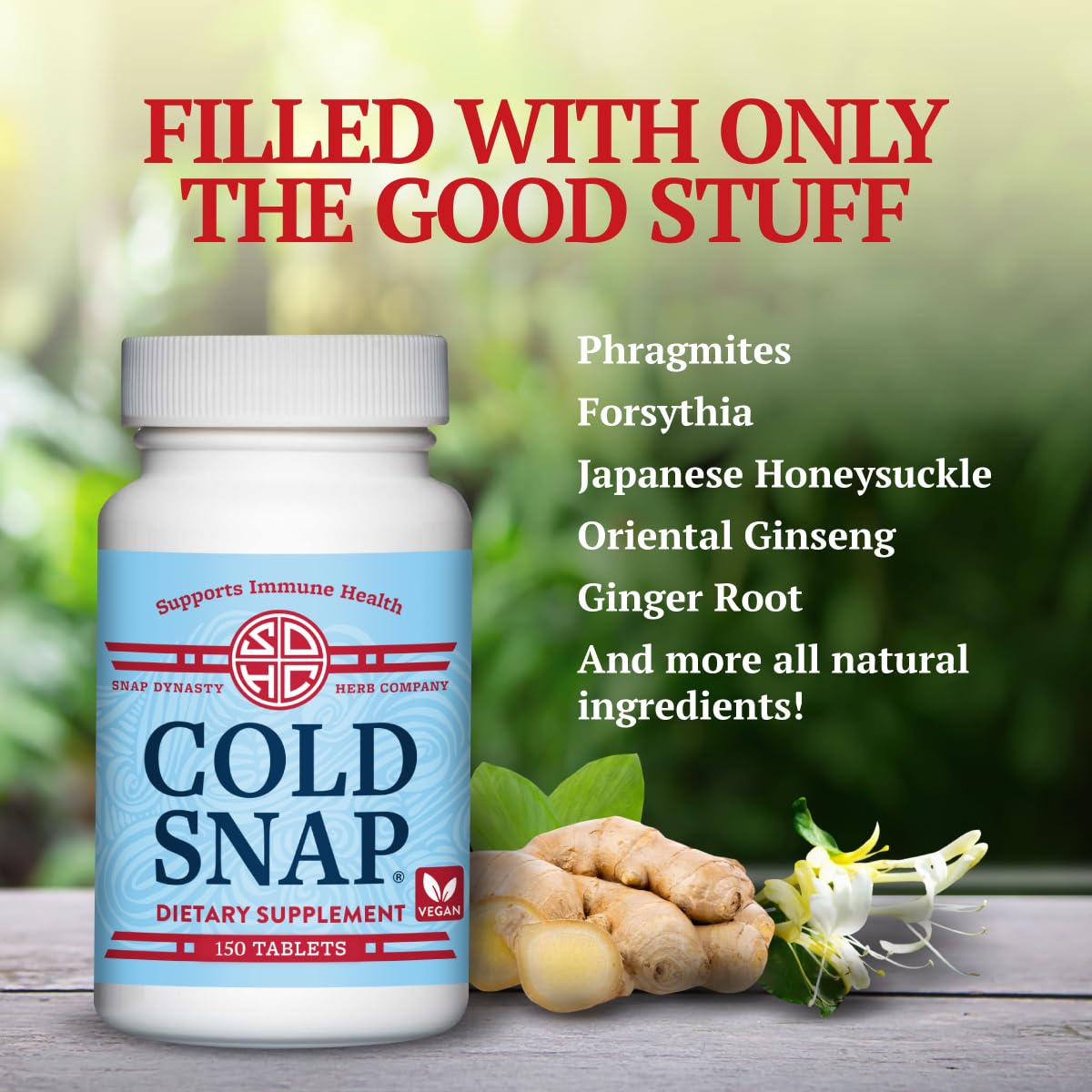 Snap Dynasty Cold Snap sans contre-indications, utilisable par toute la famille.