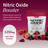 Betteroot gommes molles baies, énergie durable sans sucre.
