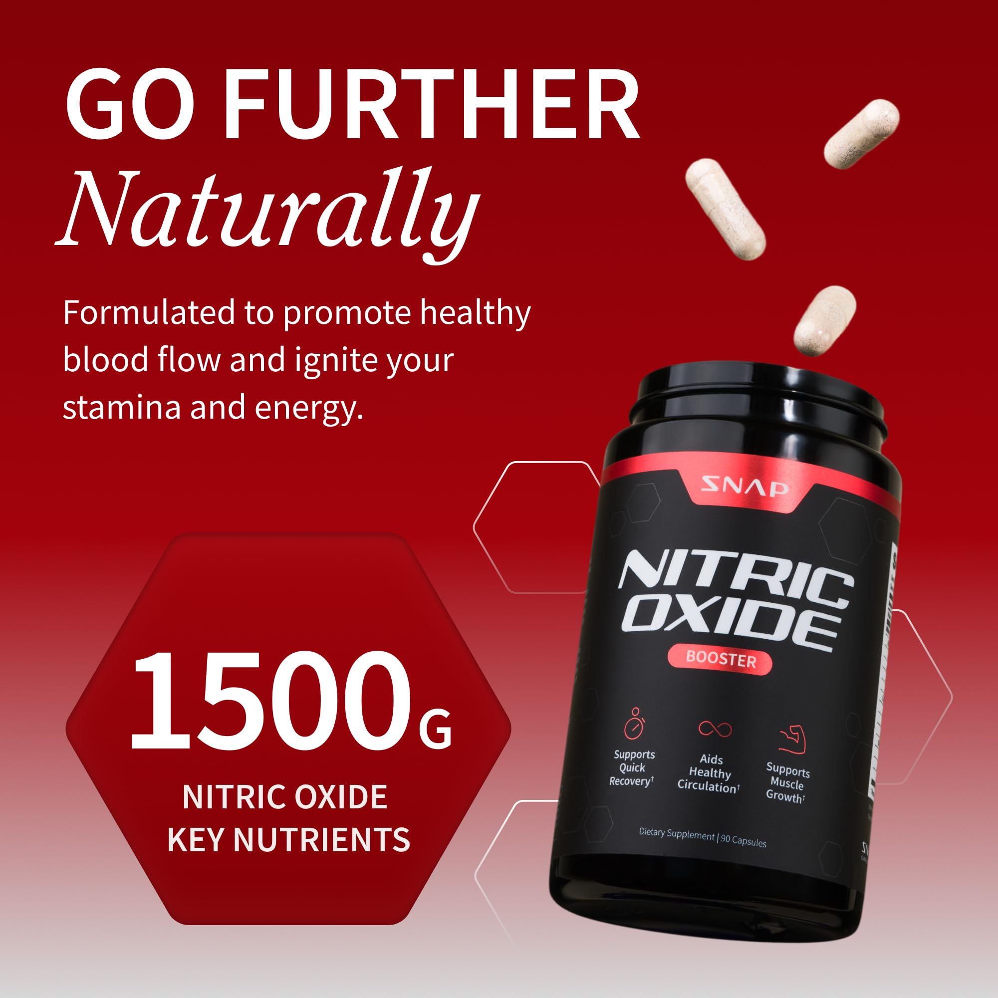Snap Supplements Big Boy Bundle : boost d'oxyde nitrique pour meilleure circulation.
