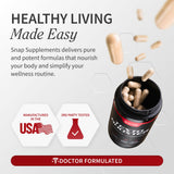 Snap Supplements Big Boy Bundle : ingrédients clefs soutenant energie et vitalite.