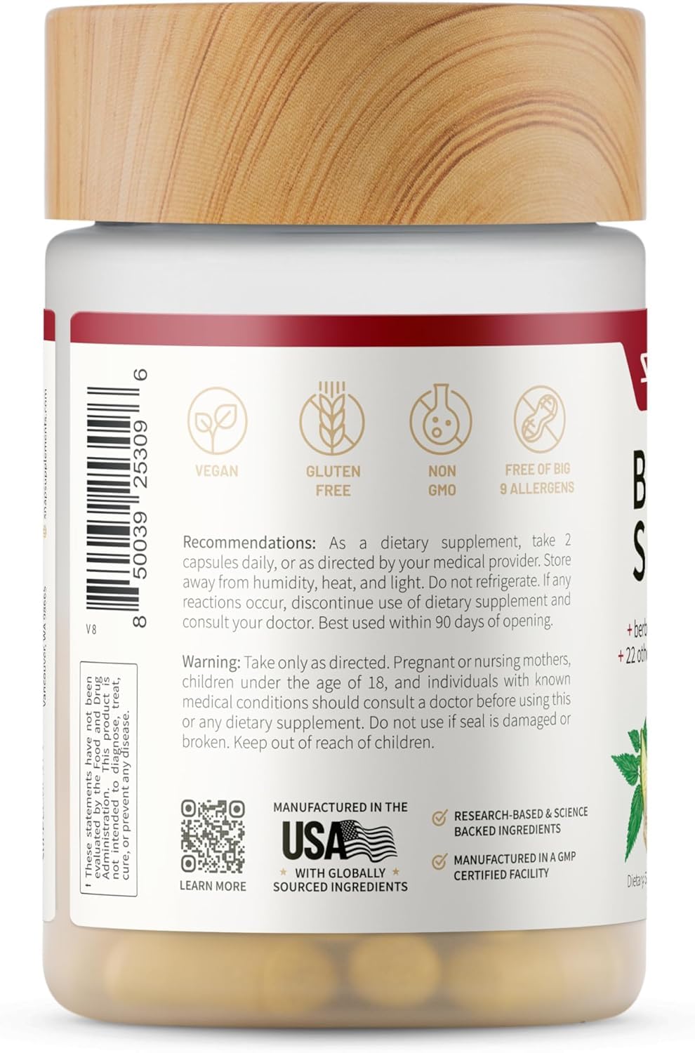Snap Supplements Boîte Packaging – Emballage attractif et informatif