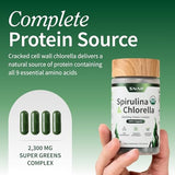 Snap Supplements bio – bouteille spiruline-chlorelle prête à l emploi pour énergie durable.