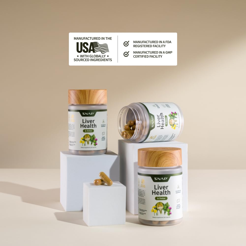 Dosage quotidien: deux capsules avec eau pour Snap Supplements.