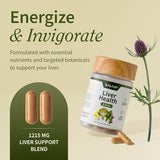 Chardon-Marie Snap Supplements, capsules, favorisent un équilibre hépatique et une digestion plus fluide.