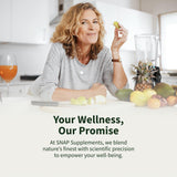 Snap Supplements Dosage conseils: capsule par jour pour un rythme soutenu.