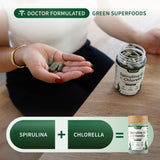 Énergie quotidienne potentielle grâce à Snap Supplements Spiruline et Chlorelle dans votre quotidien.