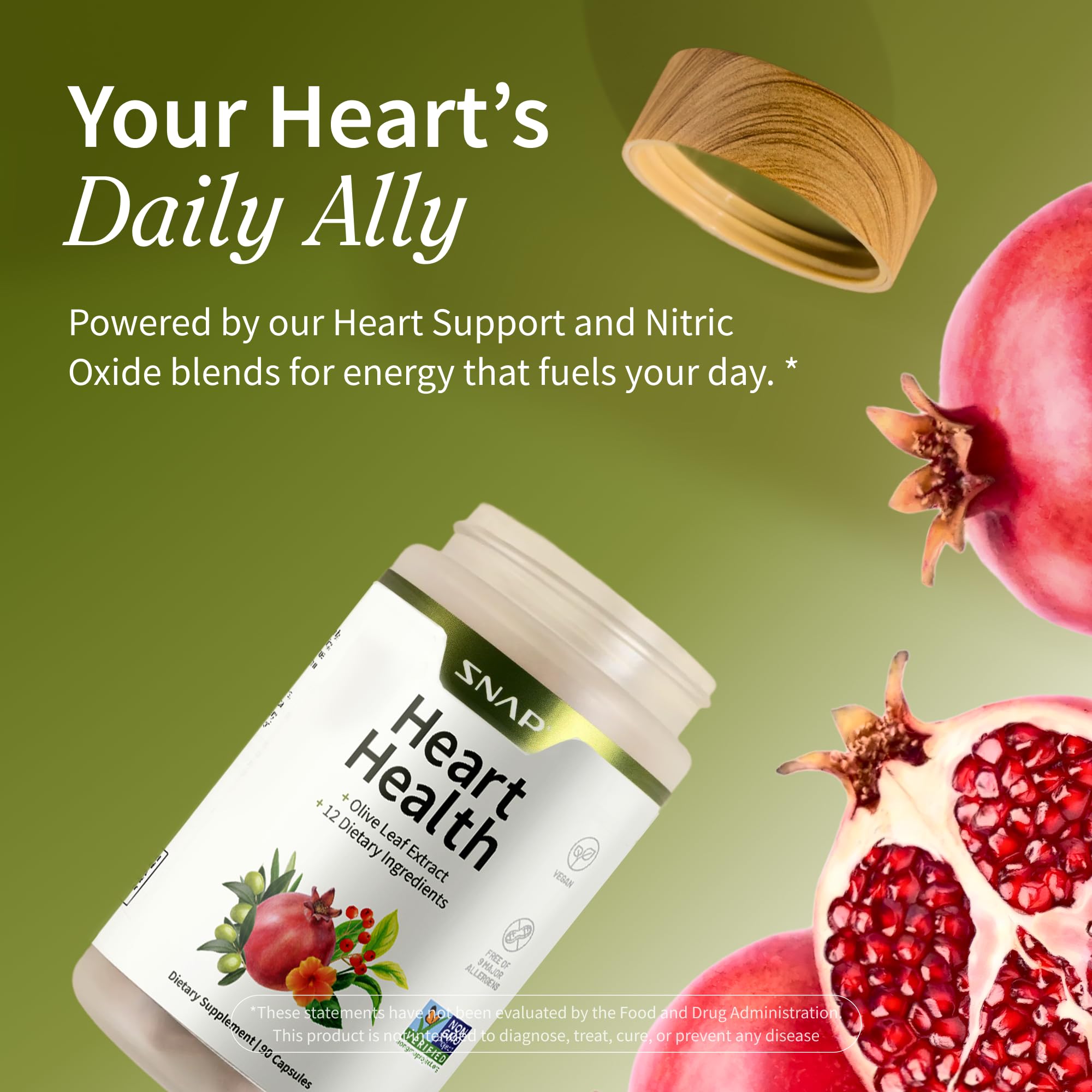 Snap Supplements – extrait de feuille d’olivier dans la formulation.