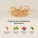 Snap Supplements Gingembre Turmeric capsules: soutien métabolique et vitalité douce.
