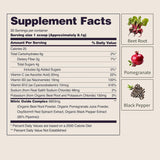 Snap Supplements Heart Beet – mélange baies, goût agréable pour le quotidien