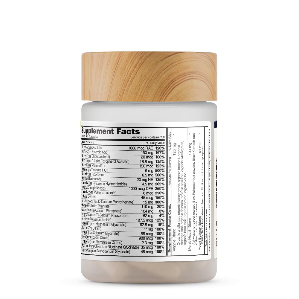 Snap Supplements Multivitamines Homme – information des bénéfices potentiels