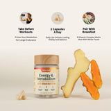 Snap Supplements Paquet 60 capsules: format pratique pour le quotidien.