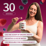 Utilisation sportive et quotidienne de la poudre de betterave biologique Snap Supplements