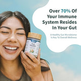 Snap Supplements – Prébiotiques inuline et FOS: nourrissent les bactéries bénéfiques et soutiennent le microbiote.
