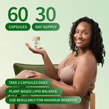 Formule végétale Snap Supplements avec artichaut et bêta-sitostérol pour l'équilibre lipidique.