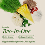 Snap Supplements Super Greens – 26 légumes et fruits pour nutriments variés.