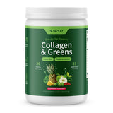 Snap Supplements Super Greens – poudre-dose pratique pour énergie et vitalité.