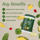 Snap Supplements Super Greens – spiruline et algues pour énergie quotidienne.