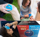 Snappy Heat Feu et Glace: dos en tissu doux.