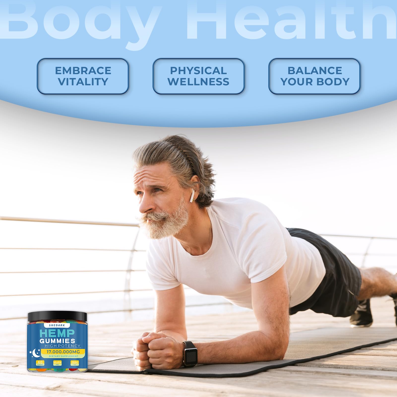 Utilisation quotidienne SNEDARK chanvre - pratique et calme potentiel.
