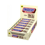 Snickers barres protéine chocolat blanc, faible sucre, 15 g protéines par barre