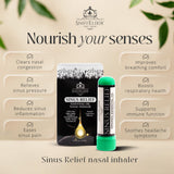 SniffElixir inhalateur nasal cap-fermeture assure une fermeture hermétique et frais durable.