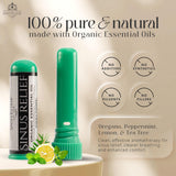 SniffElixir inhalateur nasal ingrédients-organiques-usda, huiles pures pour une expérience aromatique.