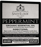 Sans additifs synthétiques SniffElixir menthe: routine simple et naturelle.